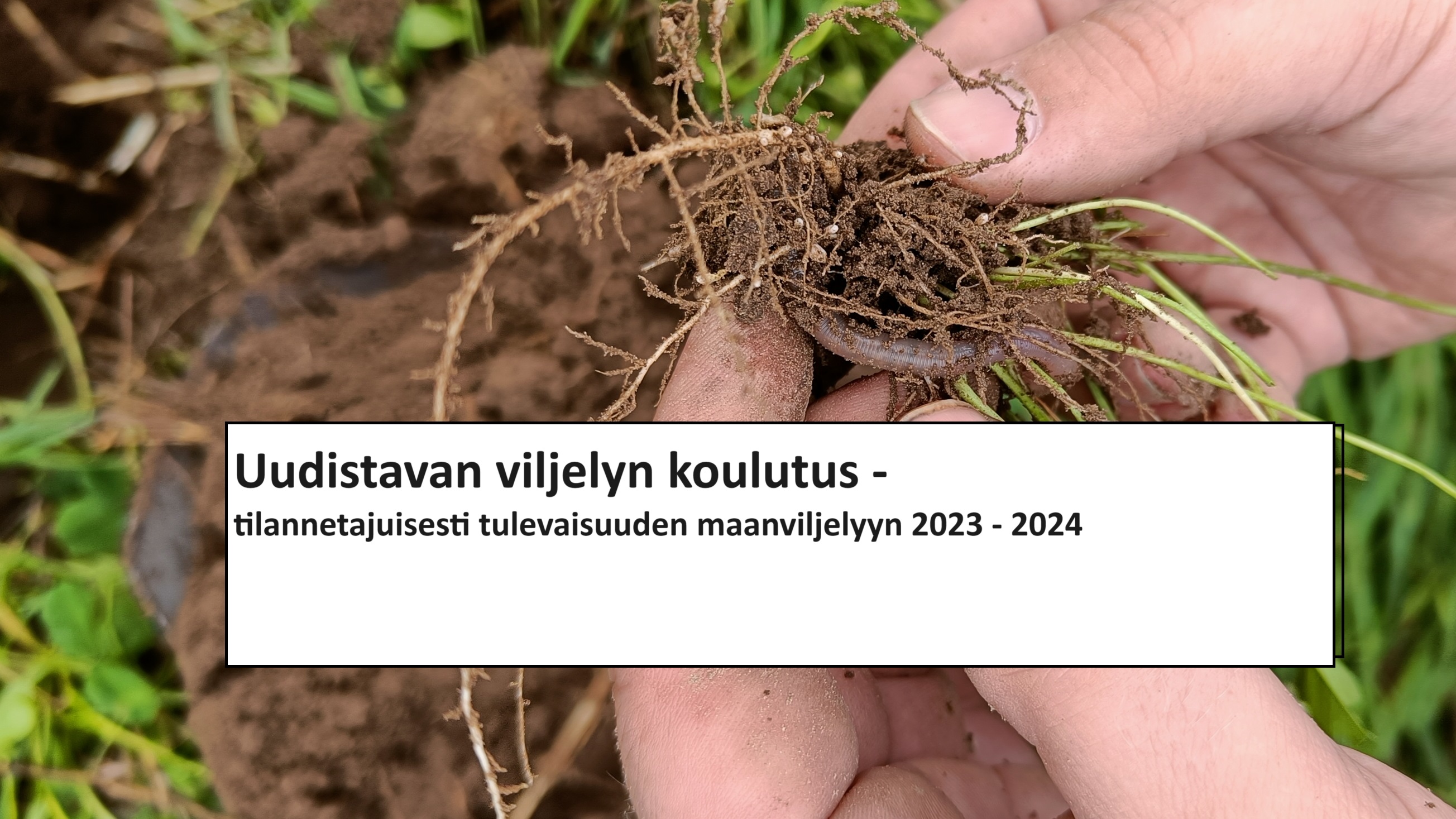 Course Image Tilannetajuisesti tulevaisuuden maanviljelyyn 2023-2024