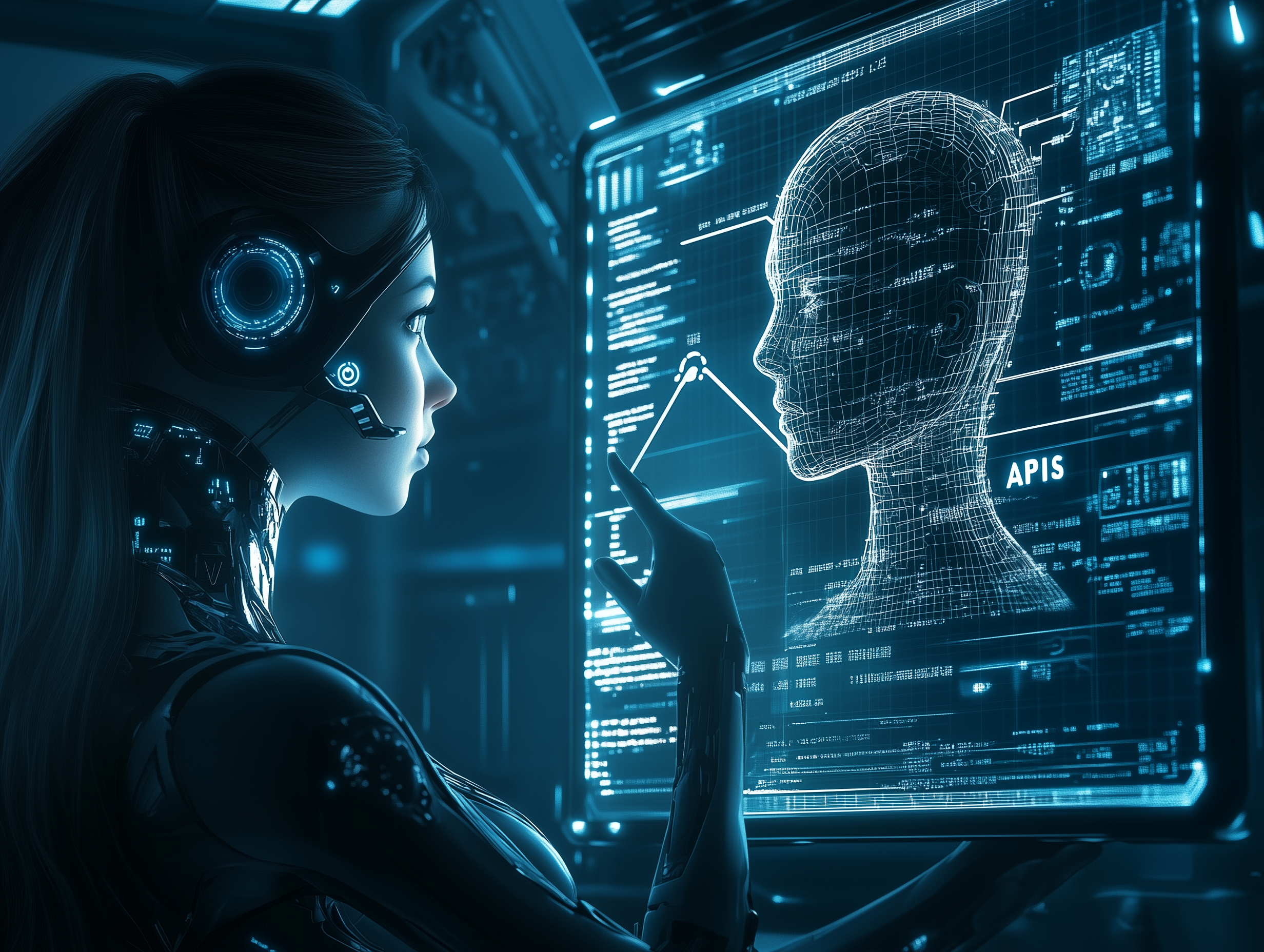 Course Image AI APIs and Standalone AI Applications Spring 2025 TI00FB68-3001
