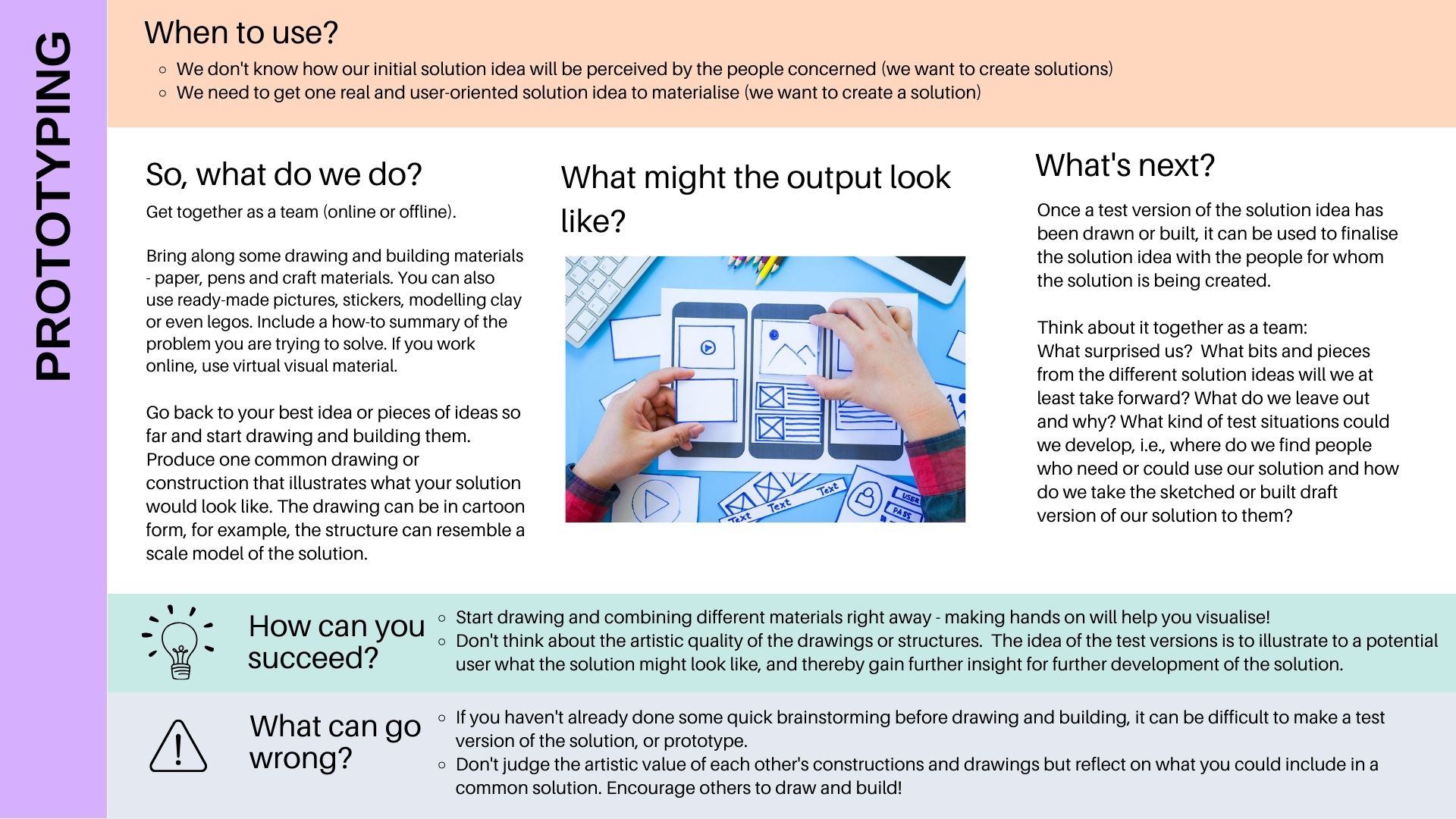 DBE tools prototyping