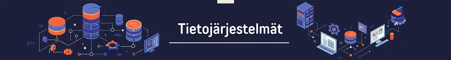 Course Image INTIP24A6, Tietojärjestelmät, K25