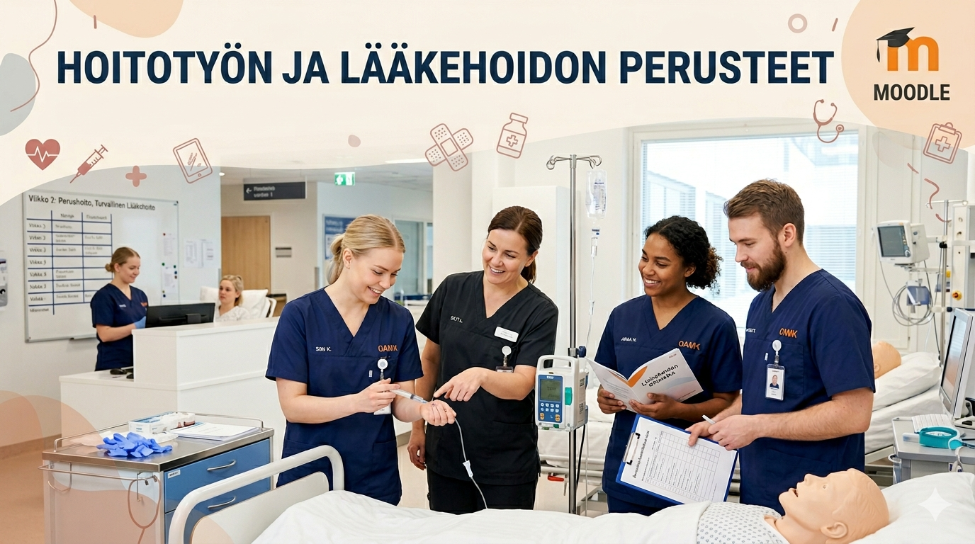 Course Image e-Hoitotyön ja lääkehoidon perusteet (2026-2027)